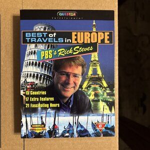 PBS Rick Steves Best of Travels in Europe 6 DVD Set